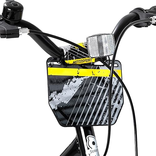 Miniatura 7 de JOYSTAR Bicicleta para niños de 2 a 7 años sin freno de mano doble de 12, 14 y 16 pulgadas, bicicleta de princesa para niñas con ruedas de