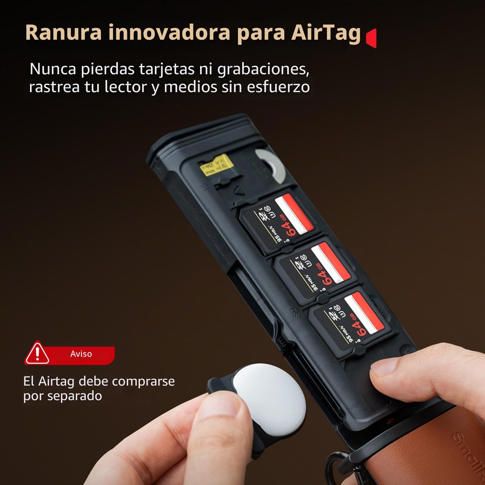 SMALLRIG Lector de tarjetas multifunción (A) 5361