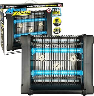 Monster Electric Bug Zapper Indoor, Outdoor Mosquito Zapper, Insect Killer, Buzzbug Mosquito Killer Outdoor, Fly Zapper Outdoor Bug Zapper Light Waterproof, Electric Fly Zapper AS SEEN ON TV