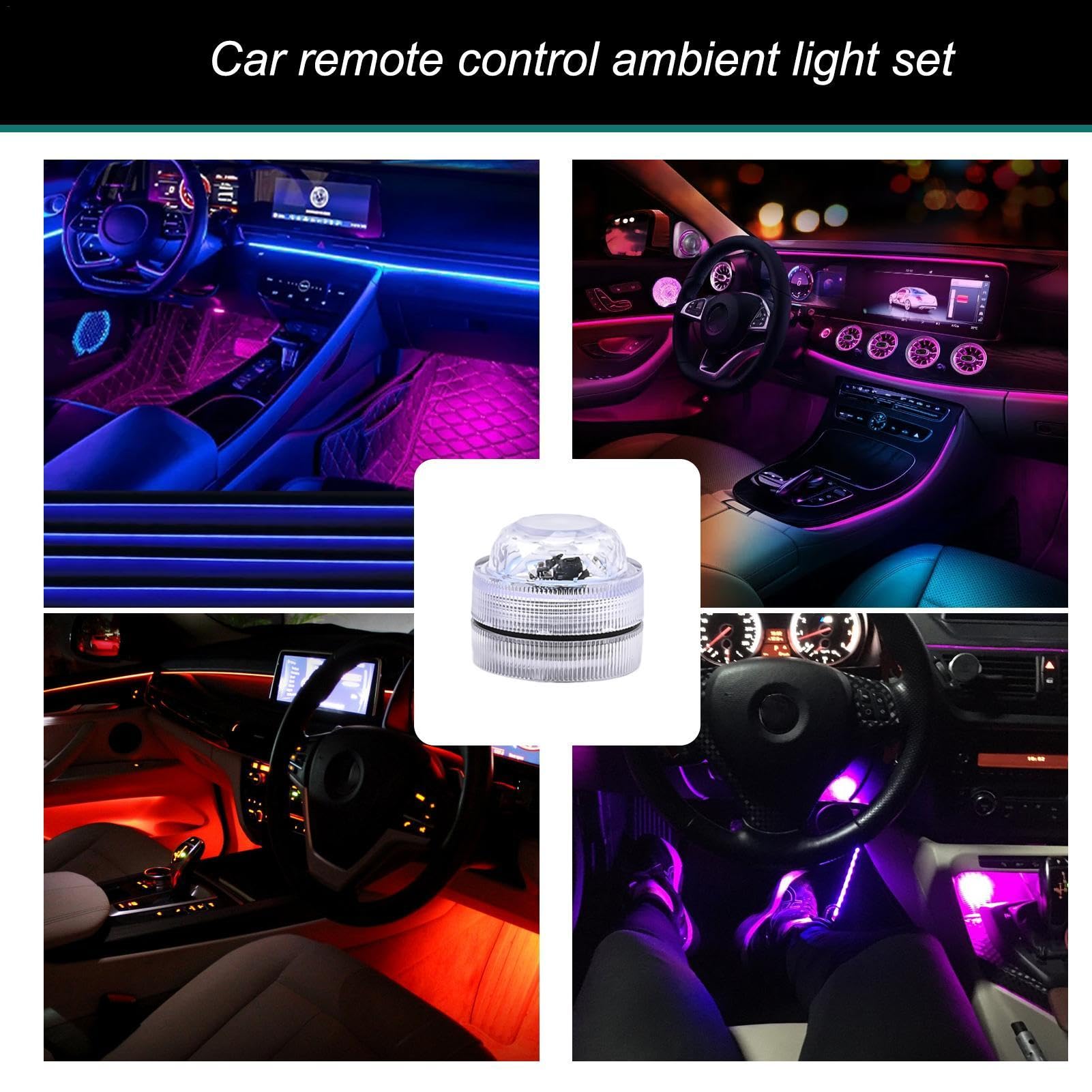 Amazon | 車のインテリアアンビエントライト 車用ネオン