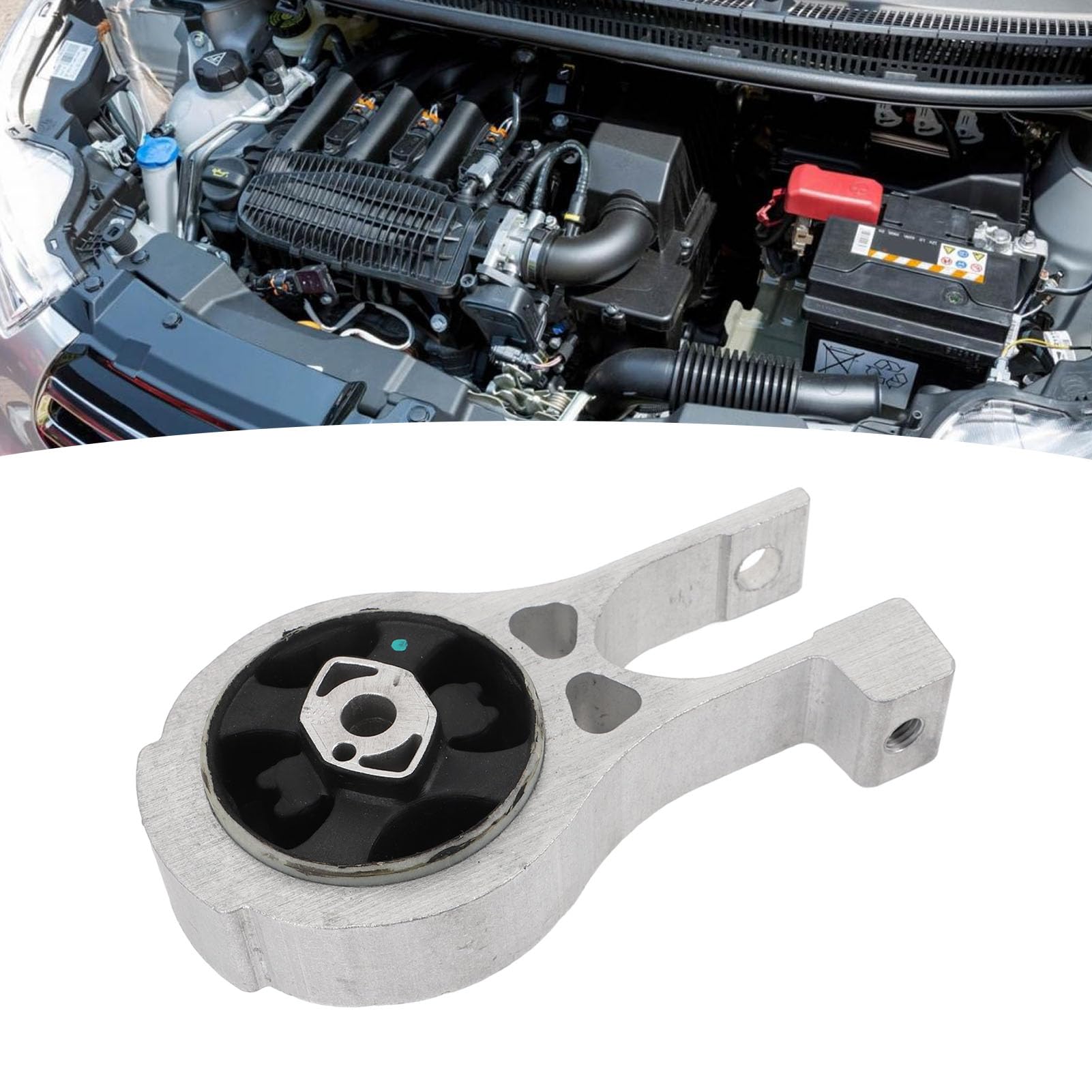 Montage Inférieur du Moteur en Aluminium Support de Moteur du Moteur 1806H4 9683029080 pour 407 6d SW 6E 508 I 8D SW I 8E 807 E