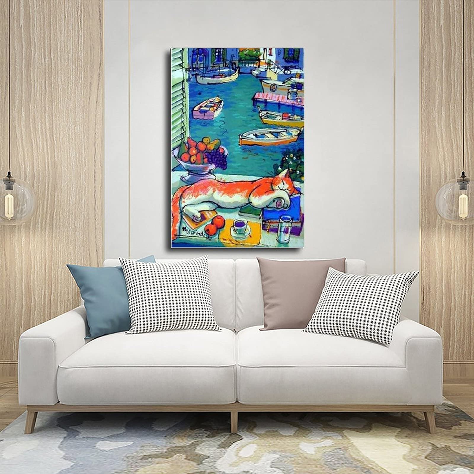 Matisse - Set di 3 poster artistici, decorazione da parete per soggiorno, camera da letto (DIN A3 senza cornice