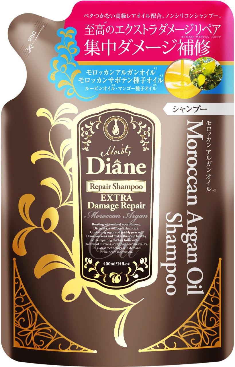 Moist Diane Oil Shampoo Extra Damage Repair Refill Beauty