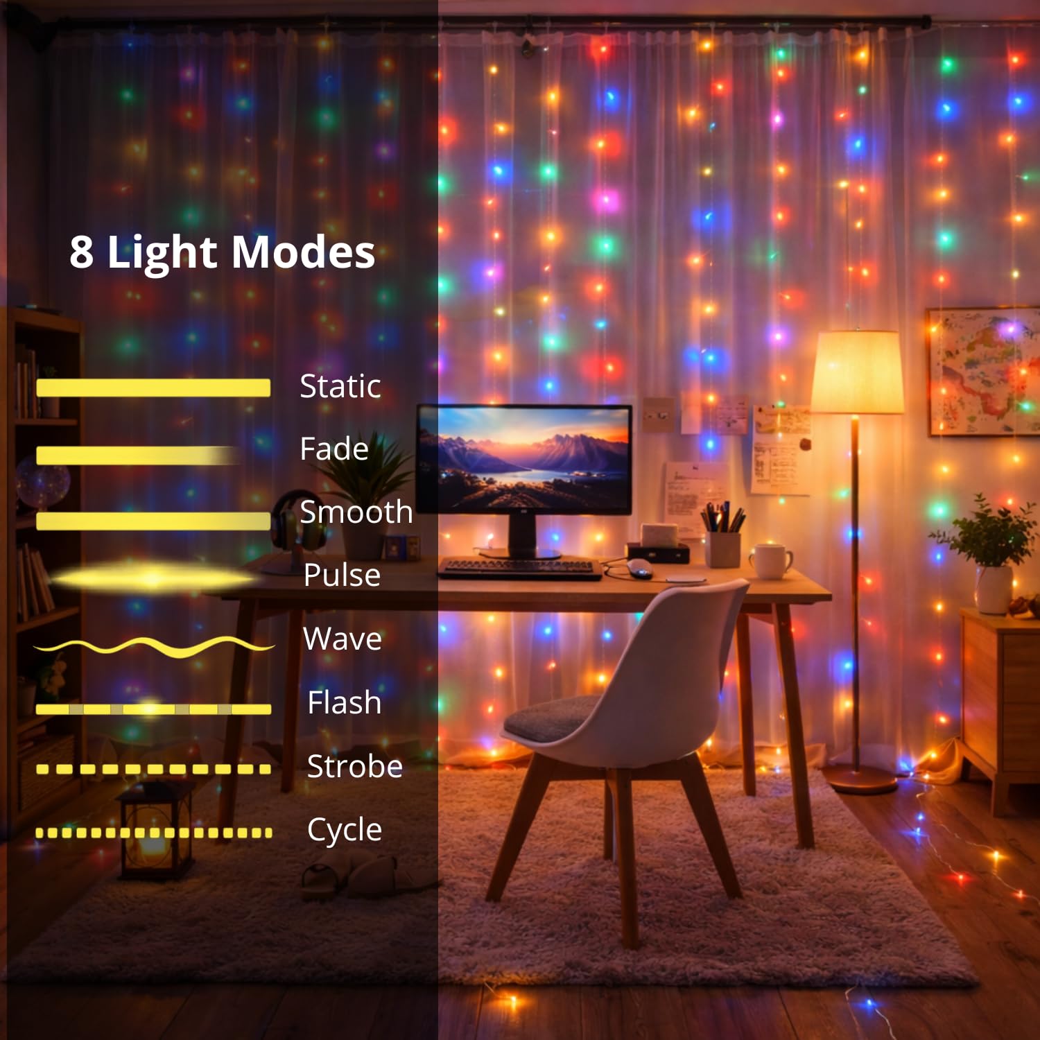 M Ledme M MIMOTEC LM2966 namiot zewnętrzny LED z USB 3 x 3 m, światło RGB: światła zmieniające kolory, wodoszczelność IP65, idealny na taras i do ogrodu