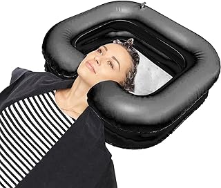 xampu | Lavar o cabelo na cama com bacia inflável – Tigela portátil lavagem cabelo para idosos, deficientes, grávidas, feridos, acamados, deficientes Maijia