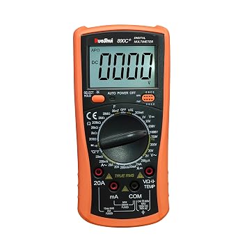 890C+ Digital Multi-meter Manual Range New Type Multi-meter Digital True RMS NCV FlashlightRUOSHUI 890C+