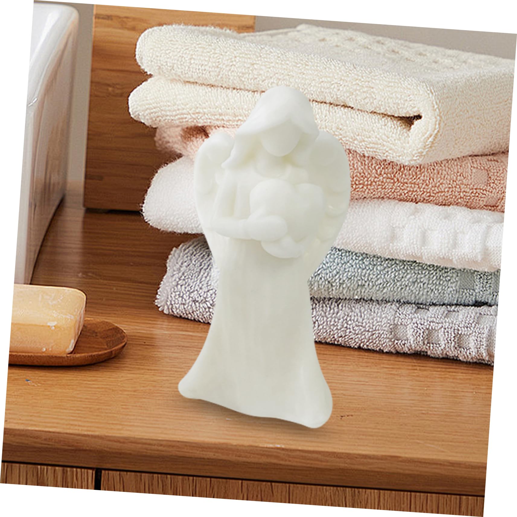 TEHAUX 3piezas Molde Para Velas Forma De Ángel Herramienta Creativa Para Para Decoraciones y Personalizados