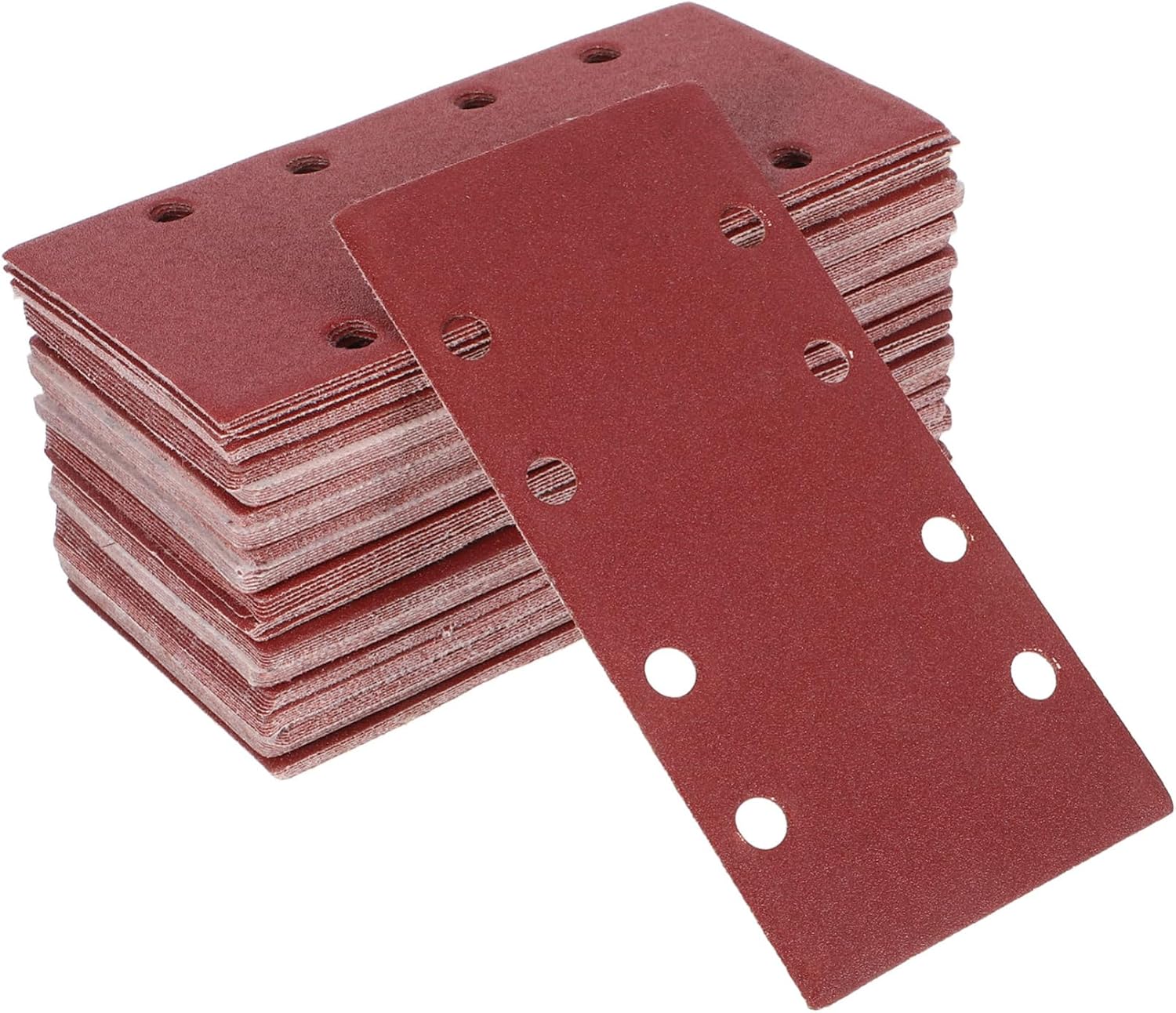 Sandpaper,100pcs Sheets Sandpaper Grinding Machine Sandpaper for Glass Drill Buffing Pad Sanding Tools Heavy Duty Sandpaper Sander Paper Fine Sandpaper Plaster Sanding Pads Handheld Sander