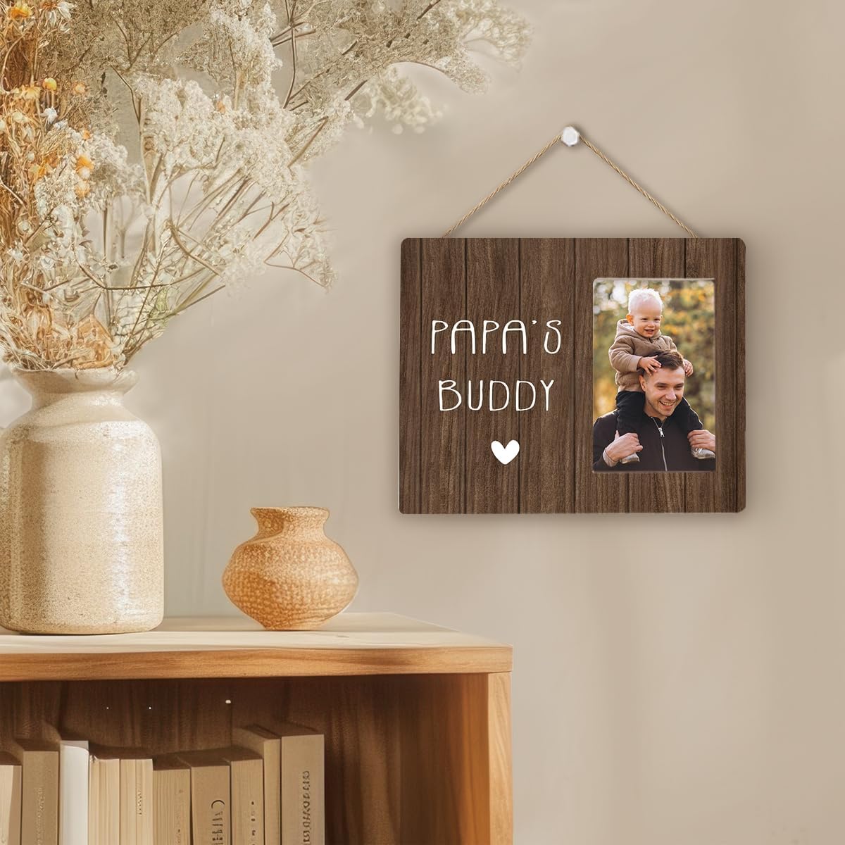 Lacama Papa Picture Frame 4x6, Papa Gifts, Papa Fathers Day Gift,Christmas Gifts for Father - Image 4