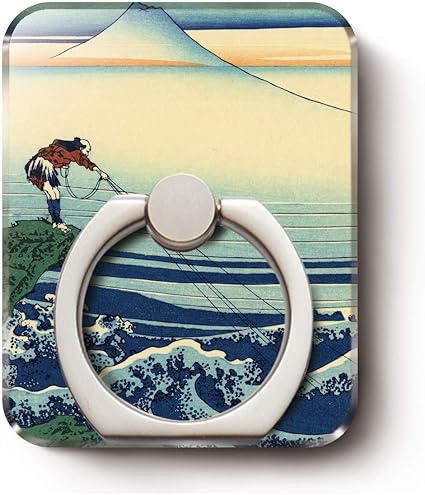 Amazon スマホリング 葛飾北斎 富嶽三十六景 甲州石班沢googlepixel 3 名画 おしゃれ スマホリング ホールドリング 通販
