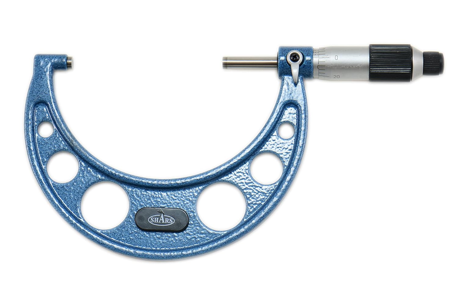 Shars 3-4" x 0.0001" Outside Micrometer Solid Metal Frame New 303-2608 S)
