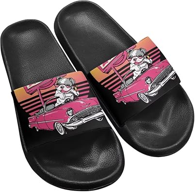 Slides for Women - Soft, Comfy, Relax Slippers, Non-slip Slides Womens, Easy to Clean, Shower, Swimming, Beach, Indoor and Outdoor Slides for Women