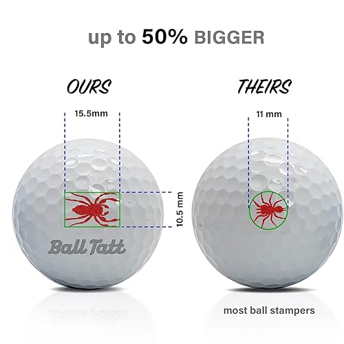 Ball Tatt Golf Ball Stamp, Golf Ball Stamper, Self