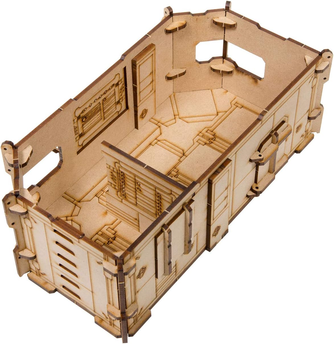The Broken Token Horizon Grid MK 4 - MDF Terrain Building for Sci-Fi Games and Wargaming