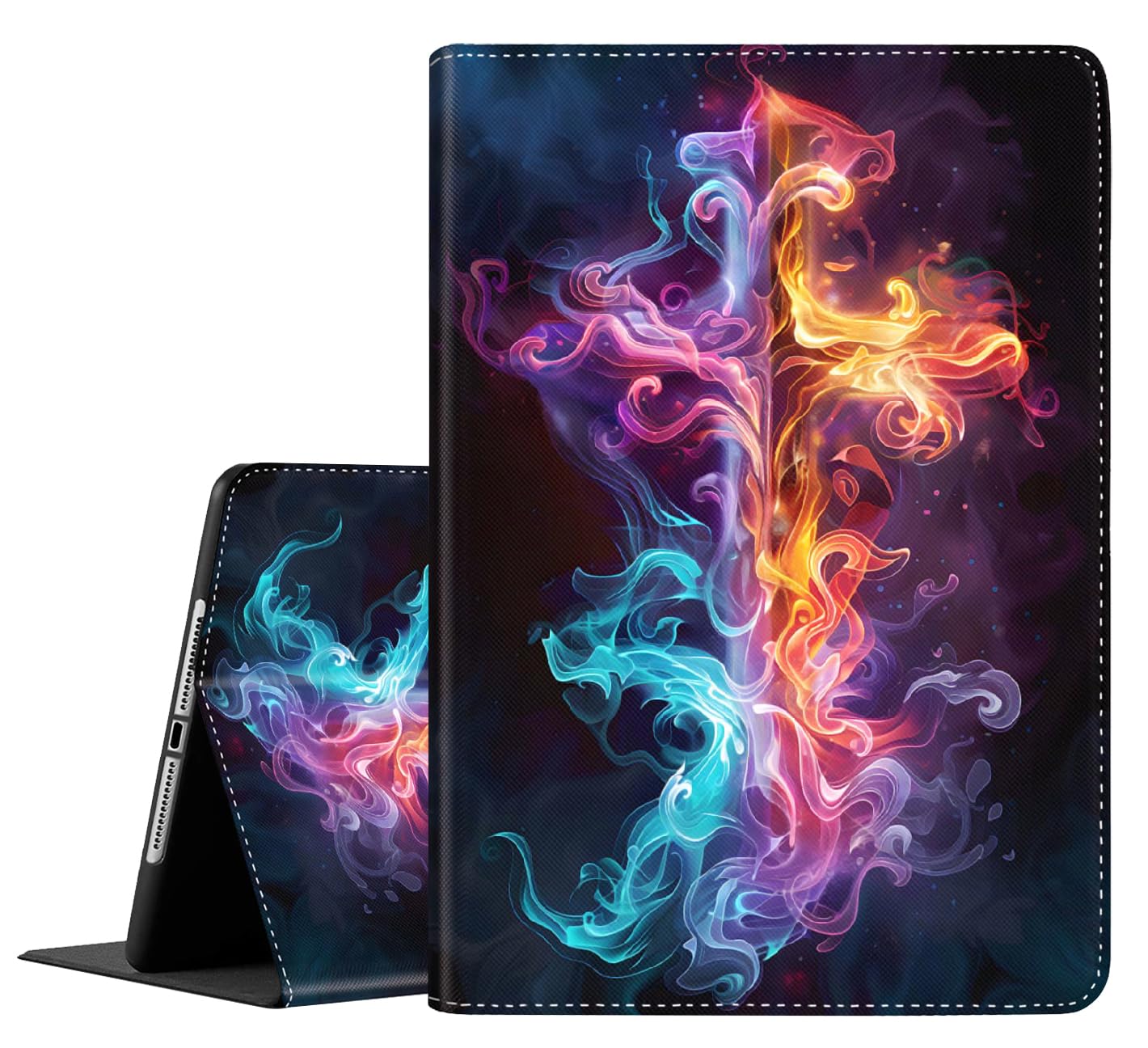 Funda Para IPad Mini 5/4/3/2/1 - Con Soporte Multiángulo, Ranura Para Bolígrafo Y Función De Apagado Automático, Color Verde