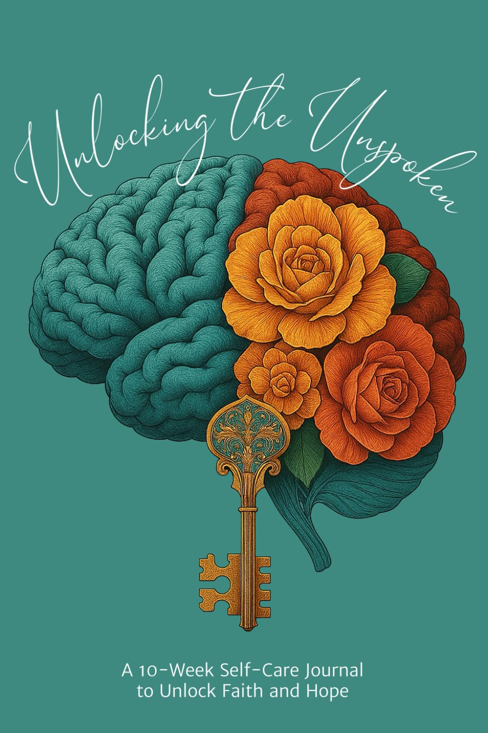Unlocking the Unspoken: A 10-Week Self-Care Journal to Unlock Faith and Hope