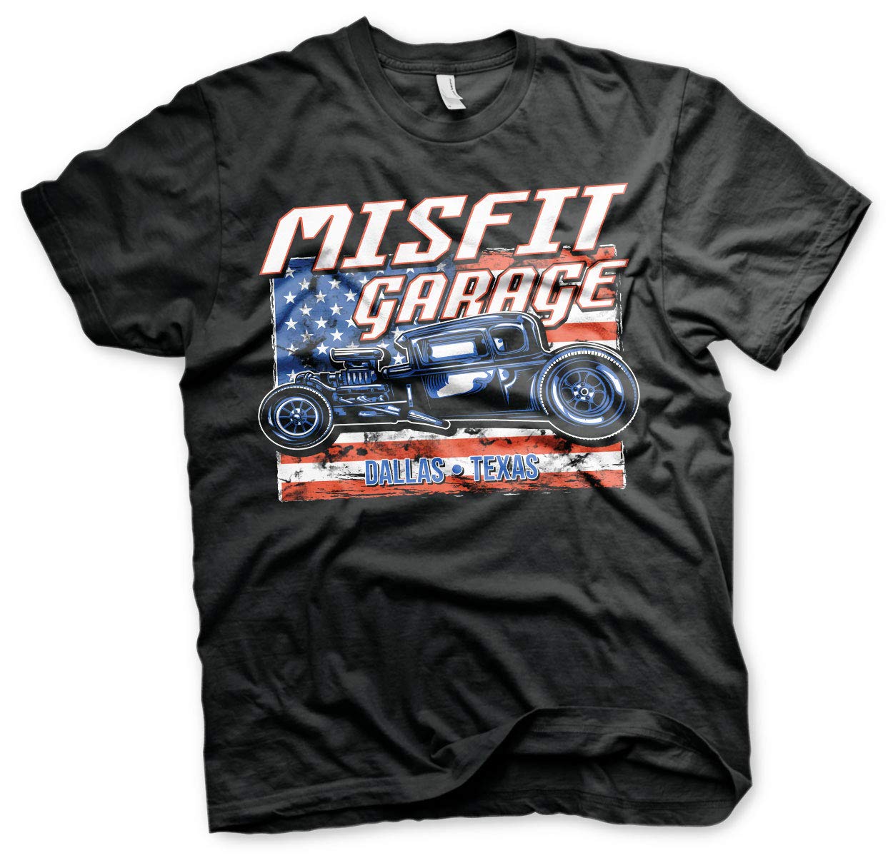 Misfit GarageOfficially Licensed Misfit Garage Old Glory Mens T-Shirt