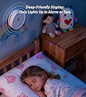 Vista 2 de Detector de humo y monóxido de carbono con pantalla digital, vida útil de 10 años con batería de litio reemplazable, alarma de incendio