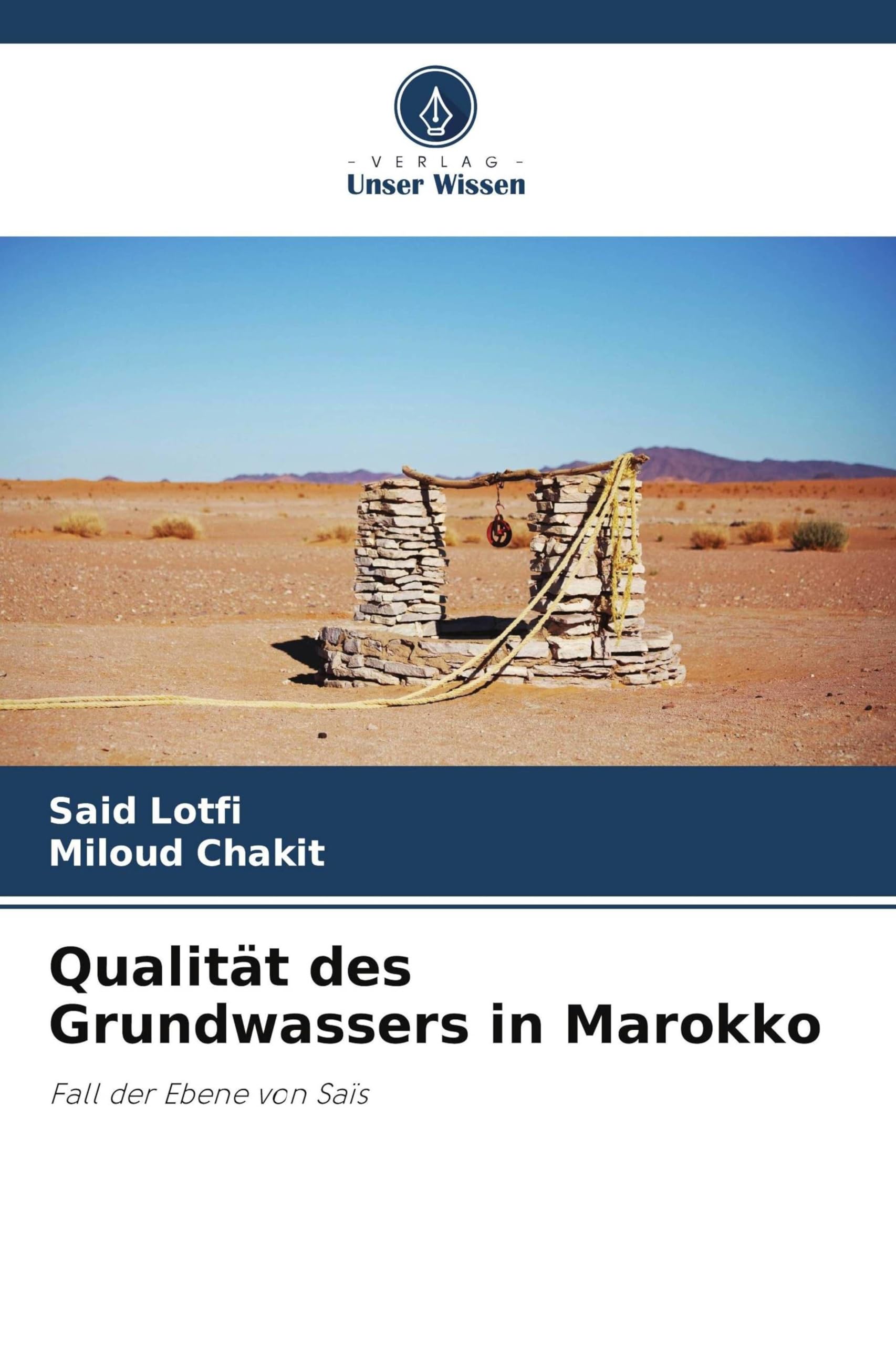 Qualität des Grundwassers in Marokko: Fall der Ebene von Saïs