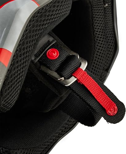 Miniatura 5 de Fox Racing CASCO MOTOCROSS YOUTH V1, GRISROJO, Pequeño