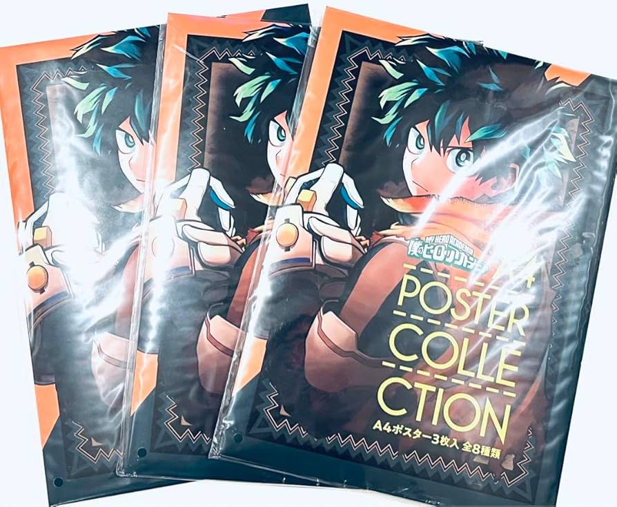 僕のヒーローアカデミア A4 ポスターコレクション　3枚入り 全8種類 僕のヒーローアカデミア A4 ポスターコレクション 3枚入り 全8
