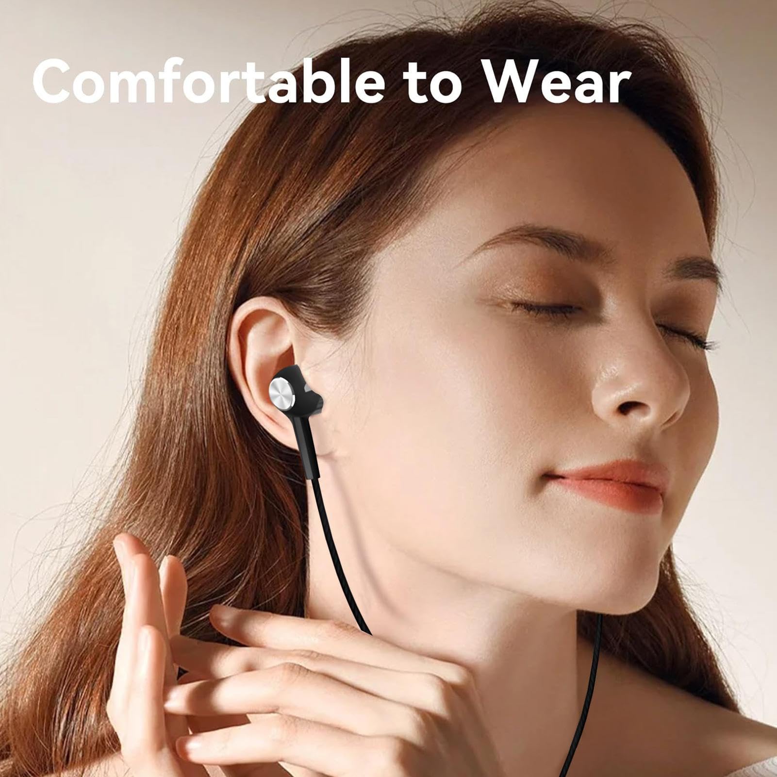 Kabelgebundene Kopfhörer | Kopfhörer mit integriertem Mikrofon | 3,5 mm Klinkenstecker HiFi-Sound für Reisen, Musik, Spiele, Sport, Aufnahme, Studio