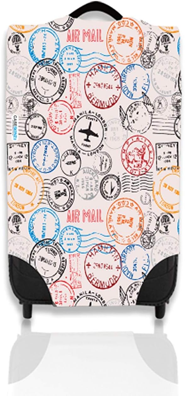 Caseskinz Northern Soul Suitcase Cover - Personalisable Luggage Protector, Helps Spot Your Bag On Carousel