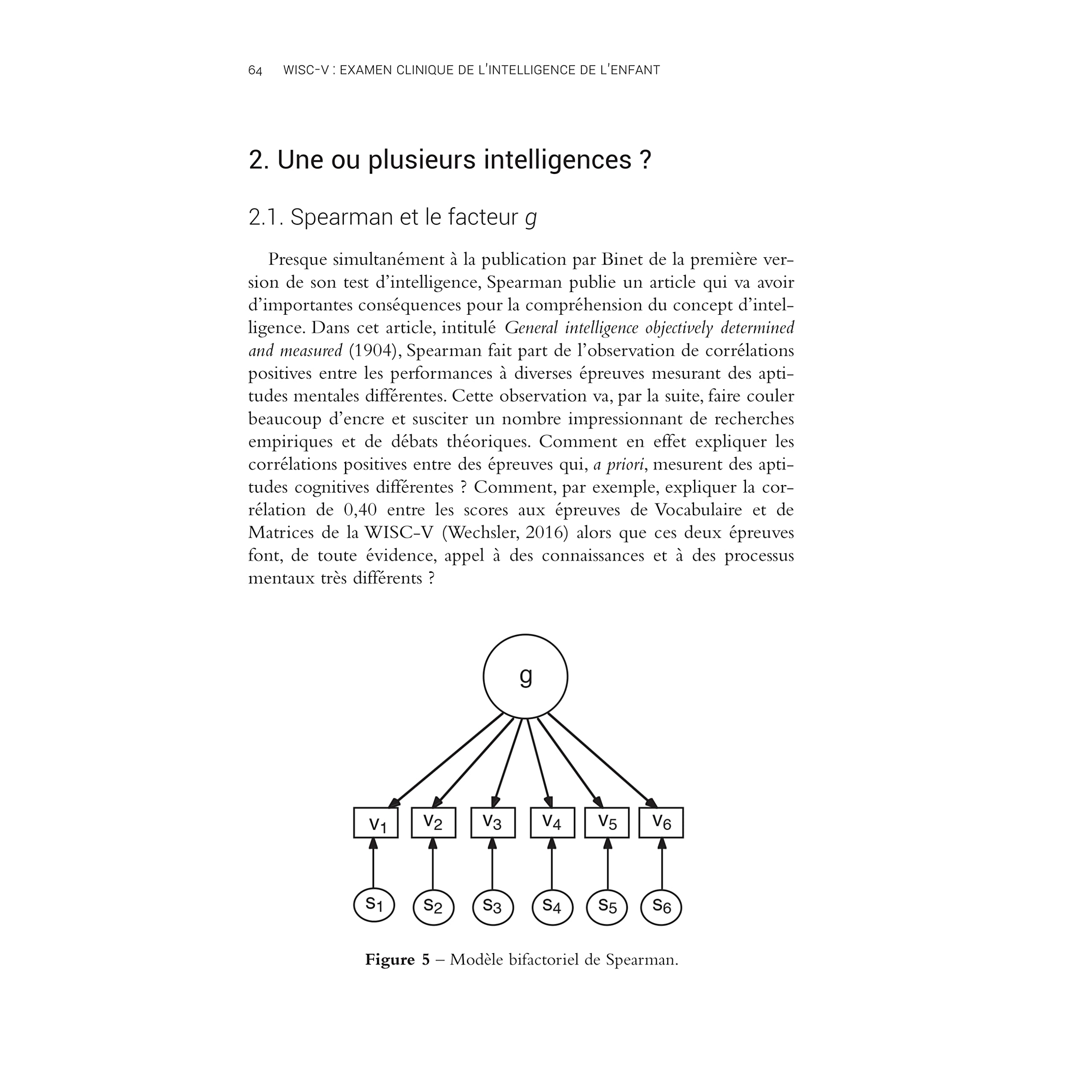 WISC-V : Examen clinique de l'intelligence de l'enfant: Fondements et pratiques de l'échelle de Wechsler