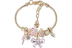 Charming Womens Bracelets Adorned with Enchanting Cartoon Charms
