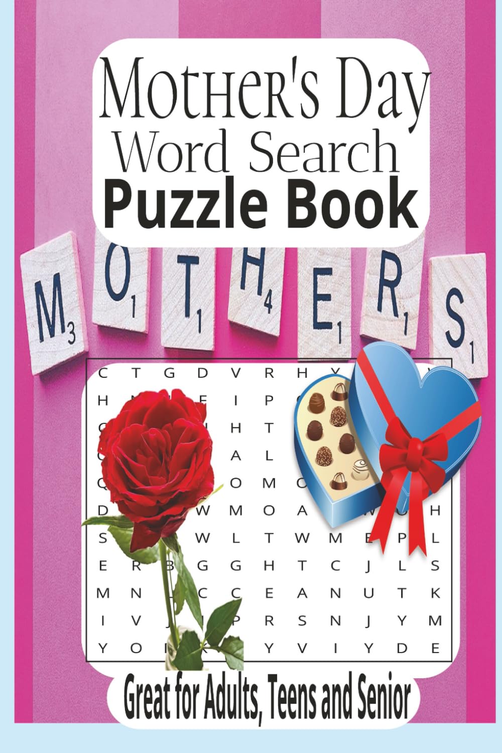 Mother's Day Word search puzzle book: A thoughtful Puzzle Book to Celebrate Mom, Love and Appreciation