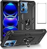 Vista 98 de Funda para Xiaomi redmi Note 10 Pro con protector de pantalla, ajuste delgado, protección militar, a prueba de golpes, funda trasera para Redmi Note