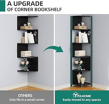 ロンページ Amazon.com: YITAHOME 6-Tier Corner Shelf, 68.8