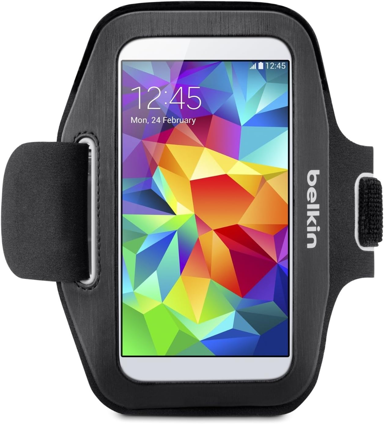 Belkin Sport-Fit Armband for Samsung Galaxy S5 / S4 / S4 Active / S3 (Black)