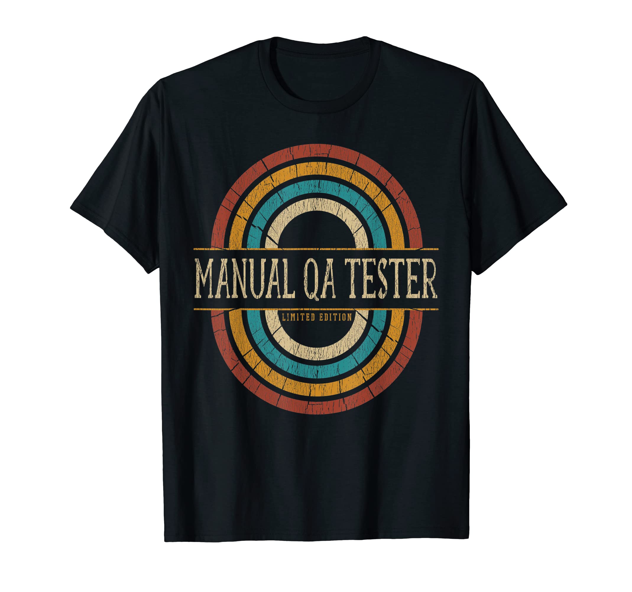 Manual Qa Tester Vintage RetroT-Shirt