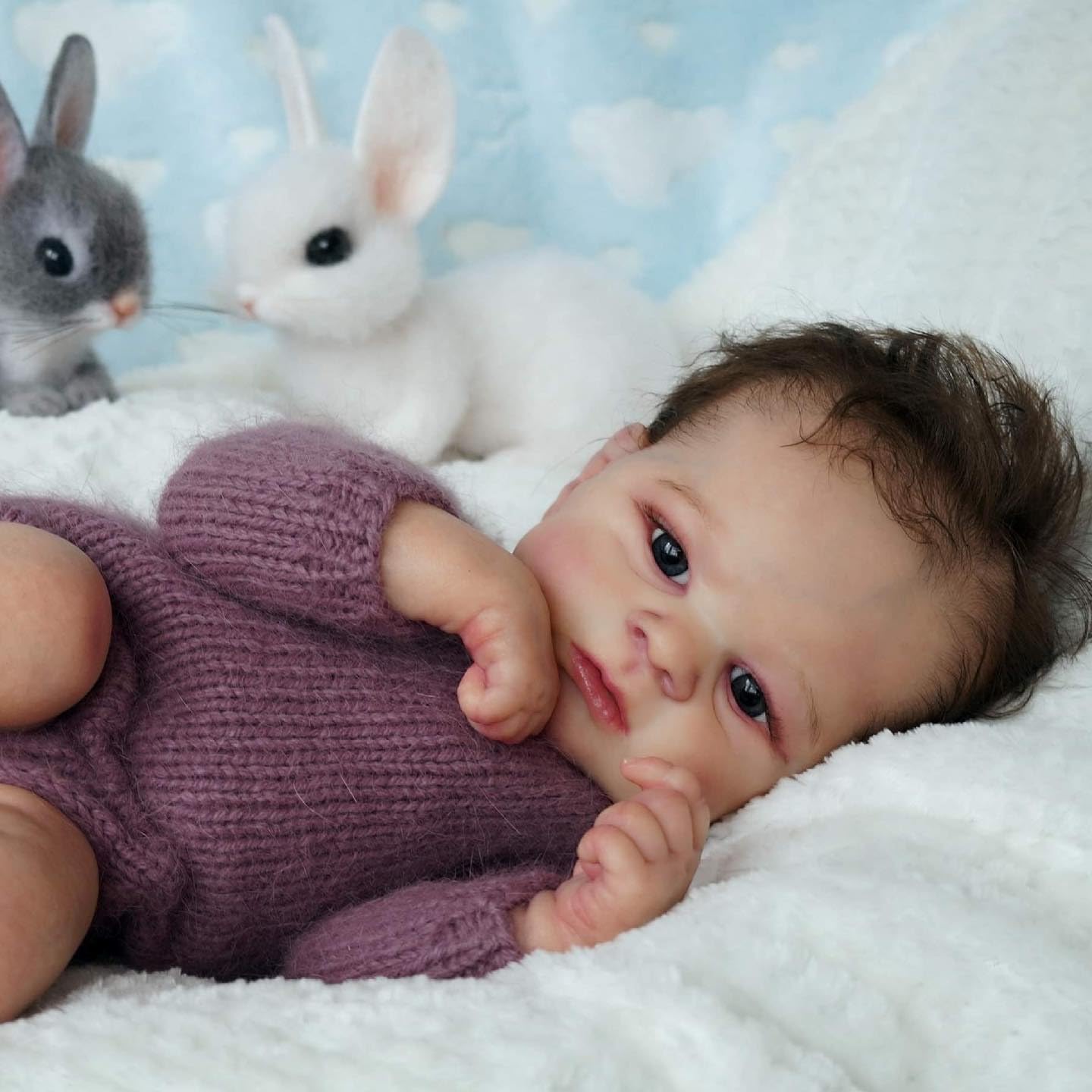 RXDOLL Realistyczne lalki Reborn Baby Dolls silikonowe na całe ciało winylowa dziewczyna 43 cm realistyczna pełna silikonowa lalka bobas wodoodporna prawdziwe życie Reborn lalki dziewczęce zabawka na