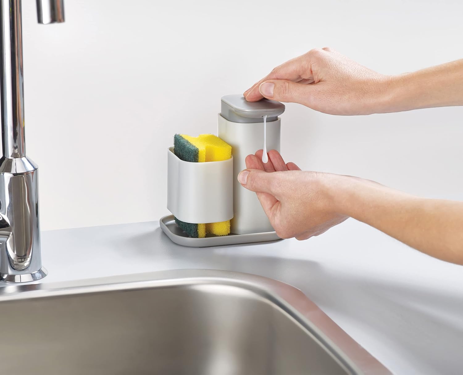 Joseph Joseph Lotion & Soap Dispensers, Grey, One Size