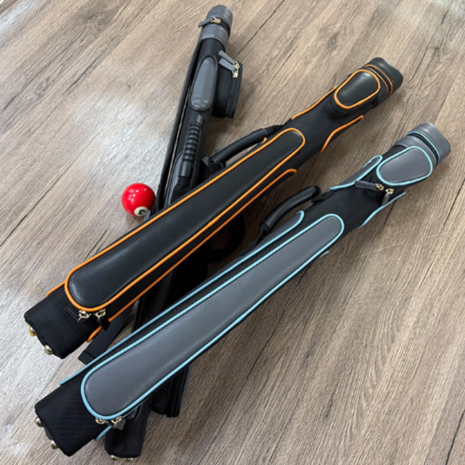 Abriebfest Billard-Queue-Tasche | Weich gepolsterte Innenseite, wasserabweisendes Außenmaterial, Köchertasche, für Training, Vereinsabend, Hobbyspieler