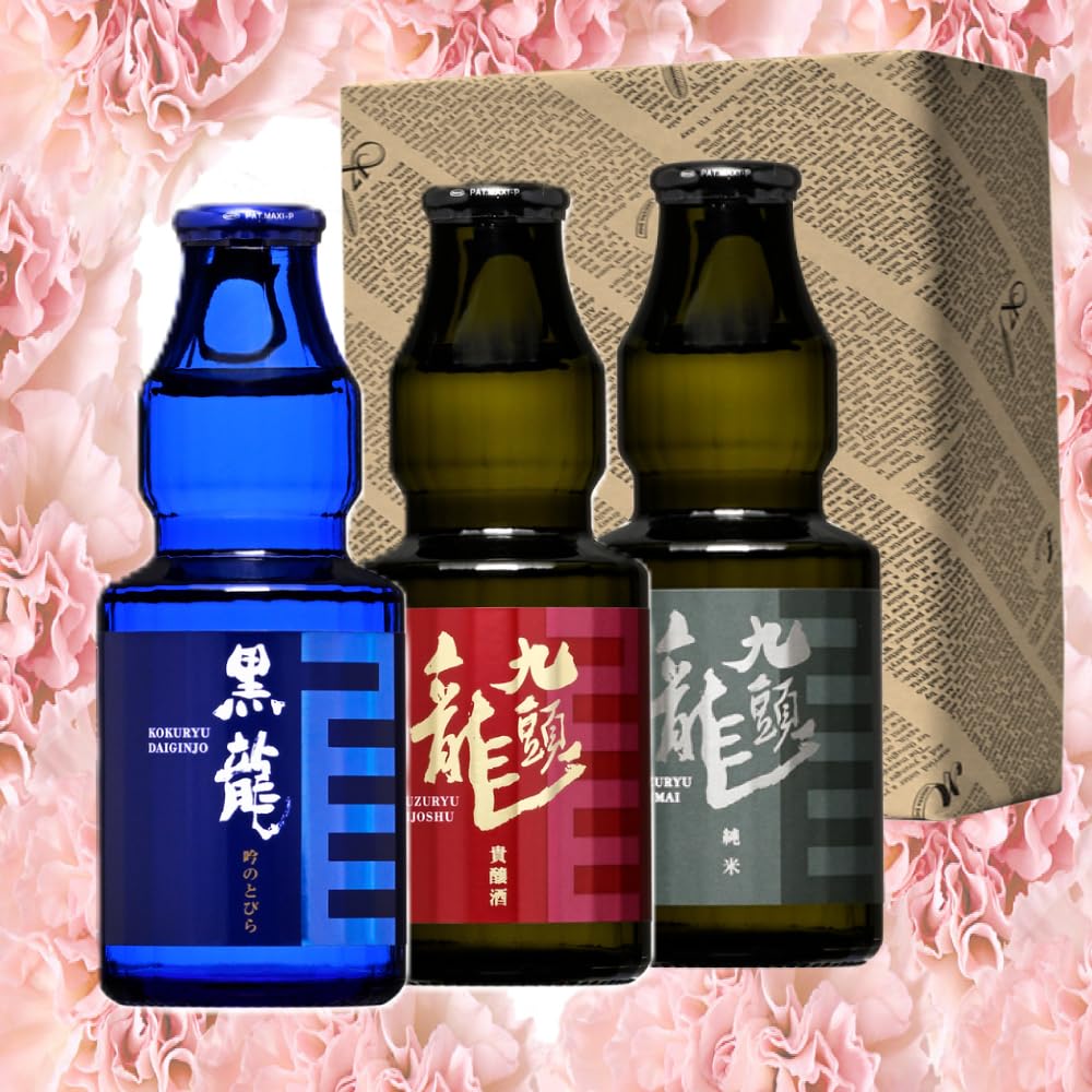 飲み比べ黒龍 大吟醸 龍2本＋純吟3本 720ml 計5本セット 未開栓 Amazon.co.jp: 黒龍つたえるセット 飲み比べ/九頭龍貴醸酒 黒龍大吟醸