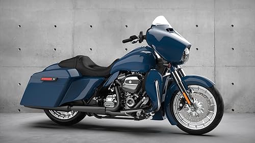 Miniatura 5 de Advanblack Color Match - Carenado inferior de pierna ventilada para motocicletas, cápsulas de altavoz de 6.5 pulgadas compatibles con Harley Touring