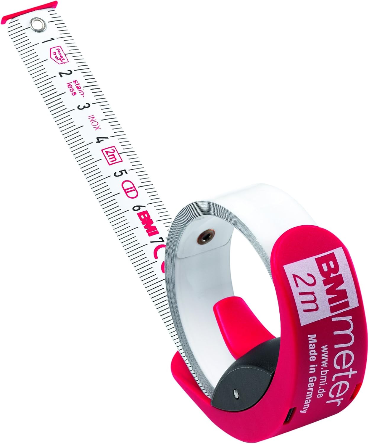 Bmi - 429251021 Pocket Tape 2meter (mm/inch) graduation function ruler