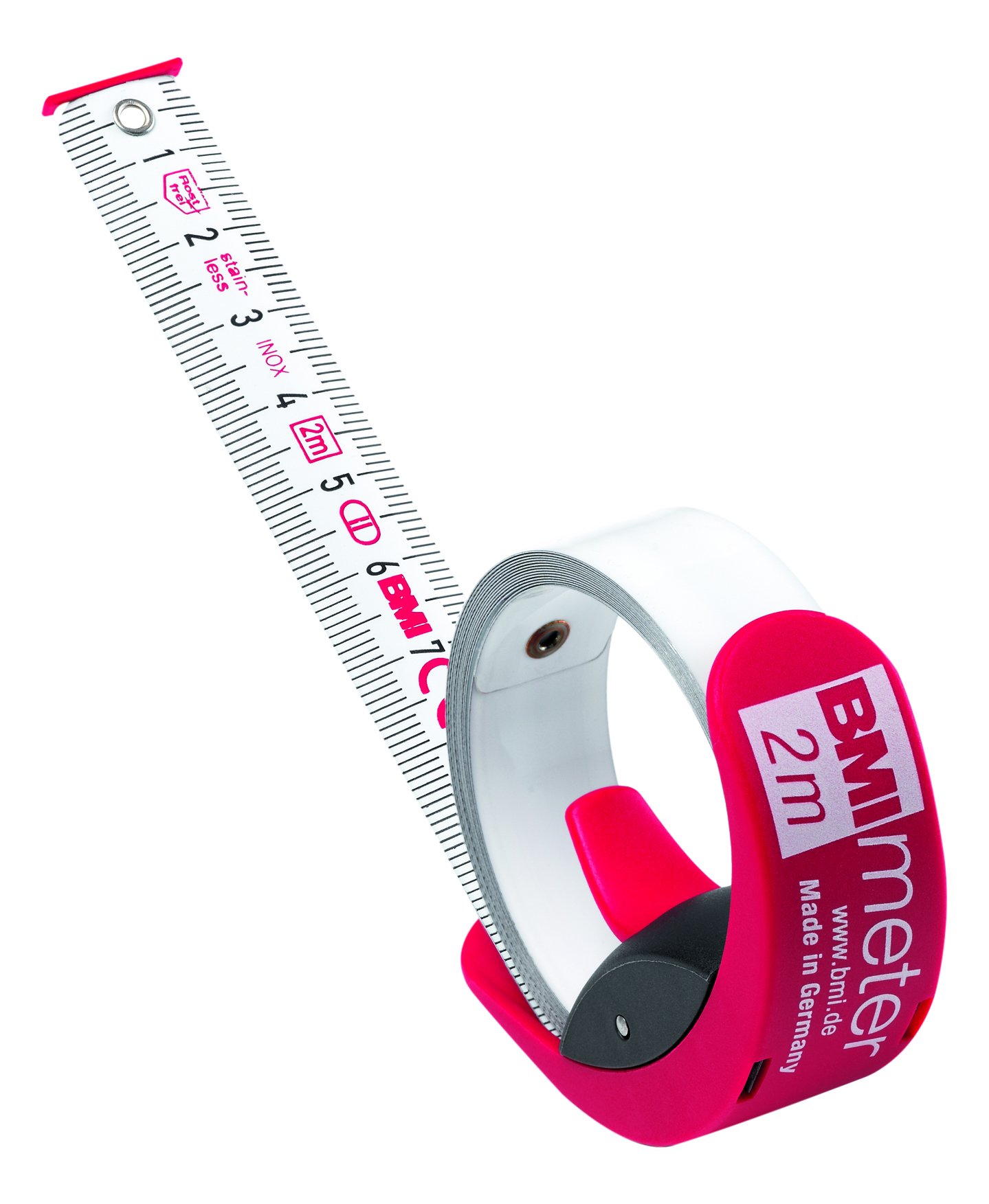 Bmi - 429251021 Pocket Tape 2meter (mm/inch) graduation function ruler