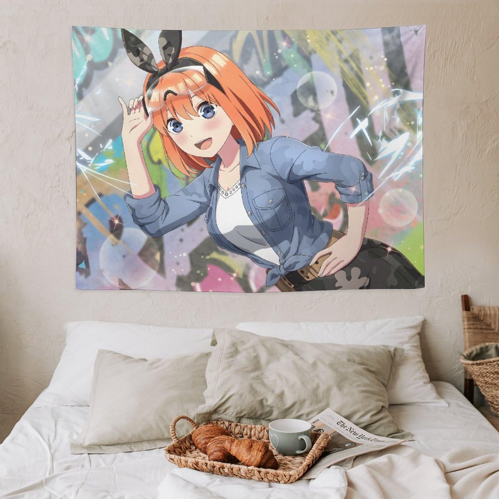 五等分の花嫁　壁掛けポスター 5点セット Amazon.co.jp: 五等分の花嫁 中野四葉 タペストリー アニメ 大判