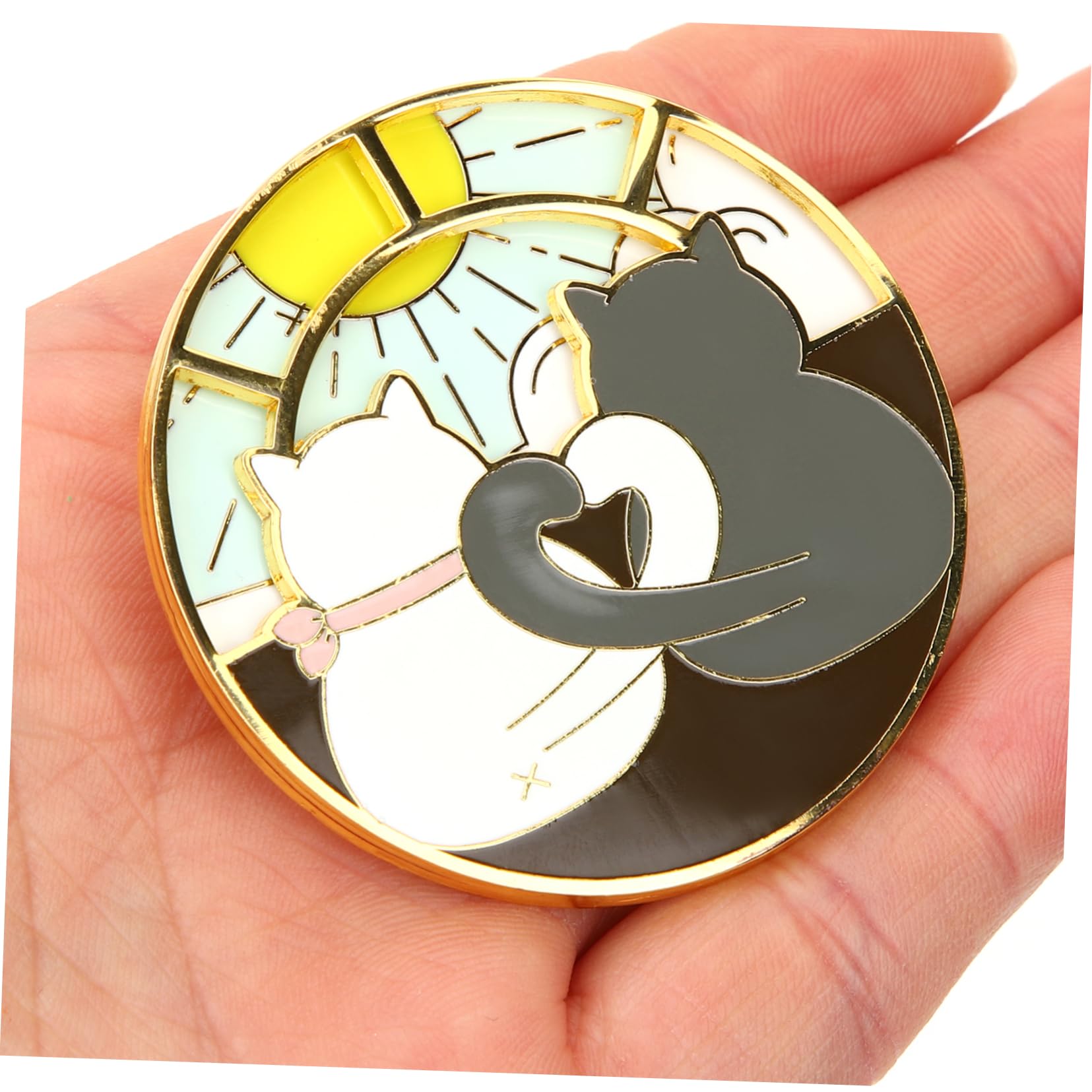 Healvian Pin De Broche De Gato Accesorio De Moda Para Mujeres Niñas Y Adolescentes Broche Para Cumpleaños Y