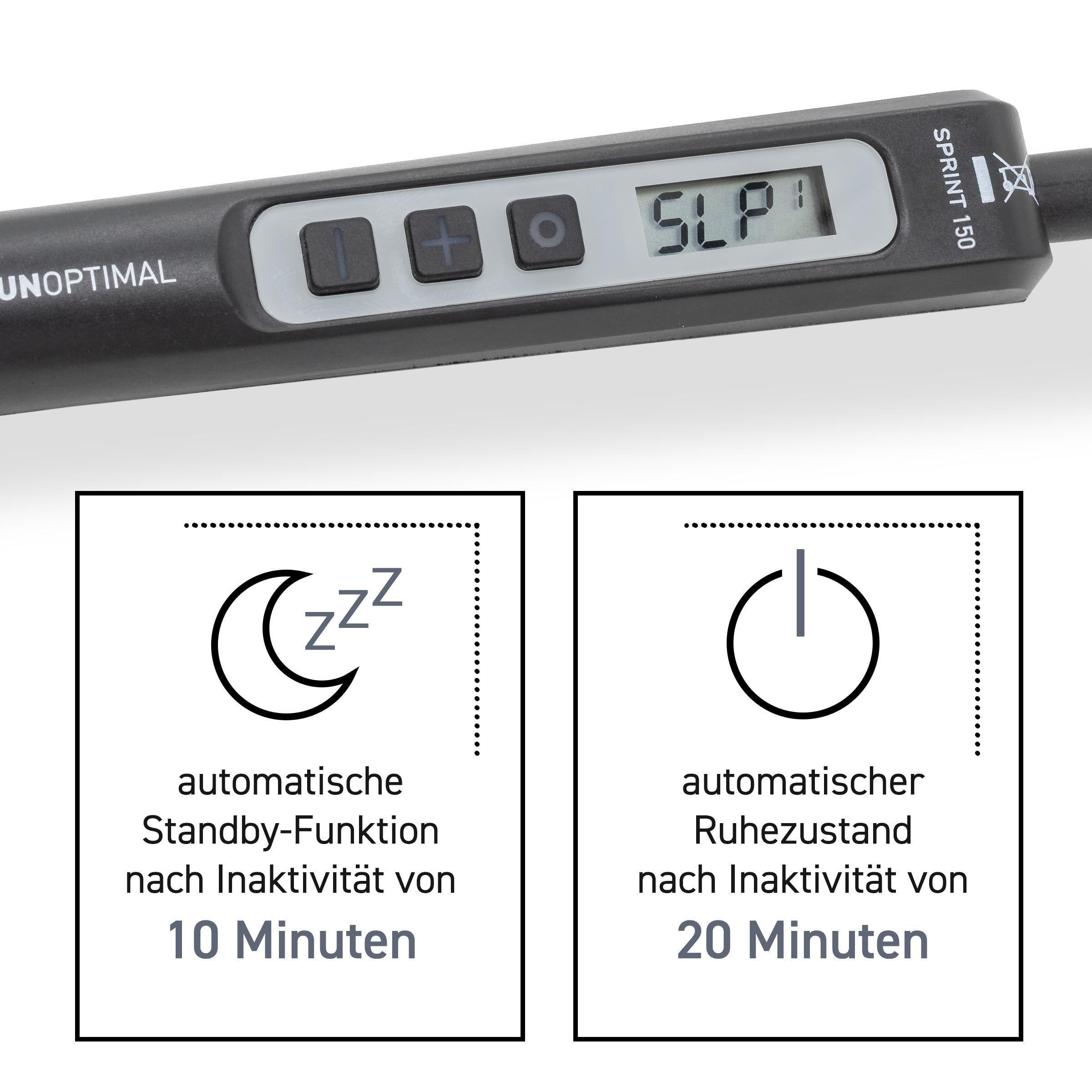 Temperatur geregelter Lötkolben – 150 Watt, 80° - 480°C, mit LCD-Display – temperaturgeregelt, mit Kalibrierfunktion, 230V - GOSprint150
