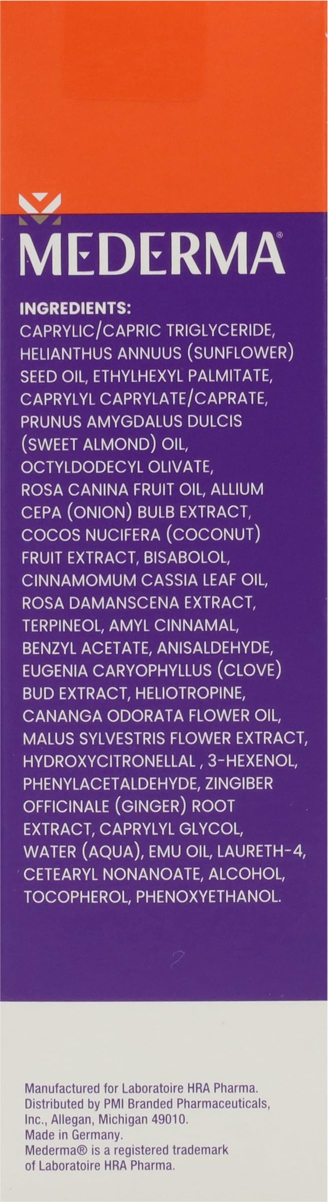 Mederma No:1 Quick Dry Oil Çatlak Karşıtı Cilt Bakım Yağı 100 ml