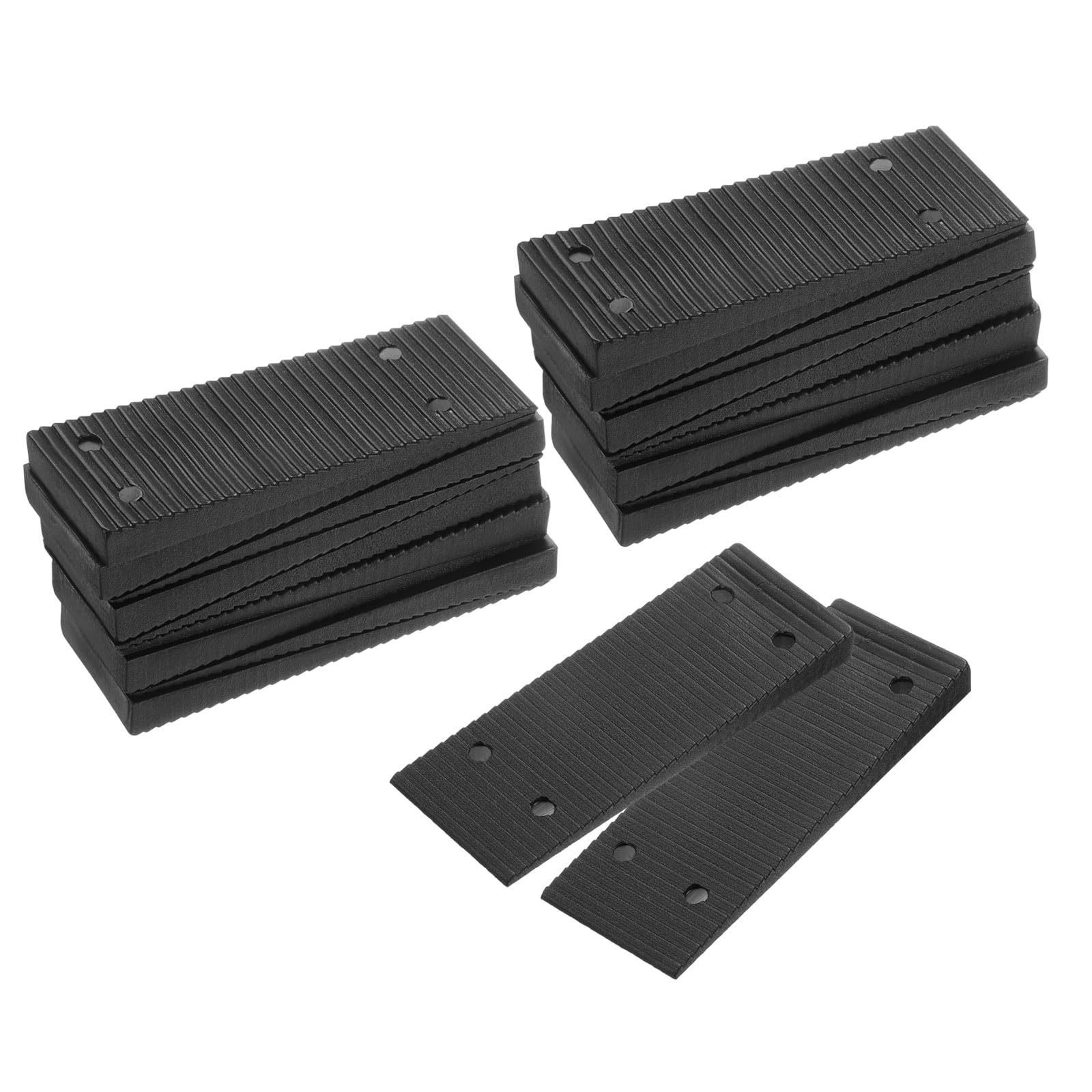 Cales de nivellement en plastique pour meuble commode et table