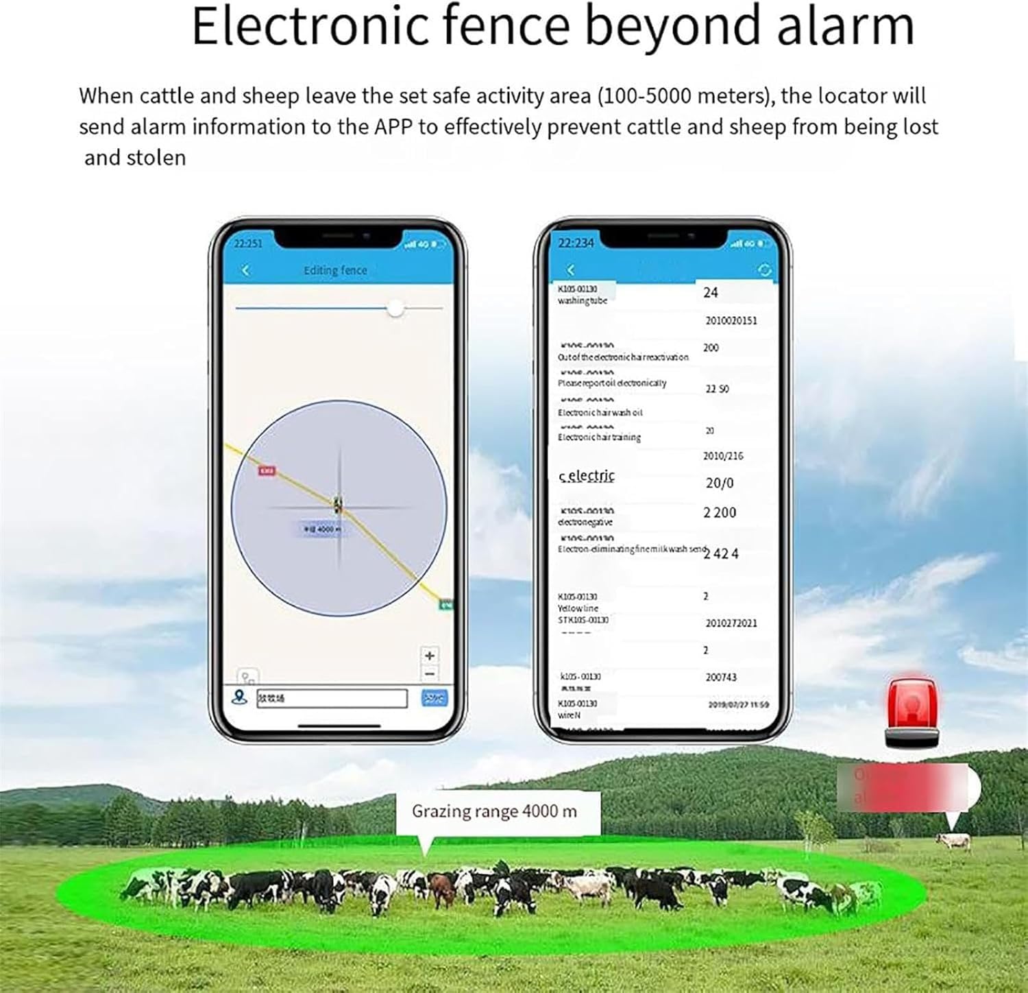 Rastreador solar de animales, rastreador GPS for vacas, seguimiento histórico, posicionamiento en tiempo real, resistente al agua, apto for ganado vacuno, ovino, equino, camello y fauna silvestre.