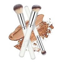 Vista 1 de Juego de brochas de maquillaje, lápiz labial y máscaras faciales, cepillo corrector de rubor en polvo, barra de labios mate de larga duración, kit