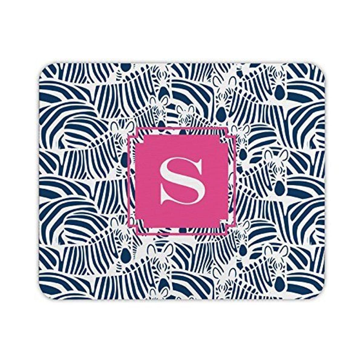 Dabney Lee AZMP20-SI-W-J"Letter J" Bruno Single Initial Mouse Pad