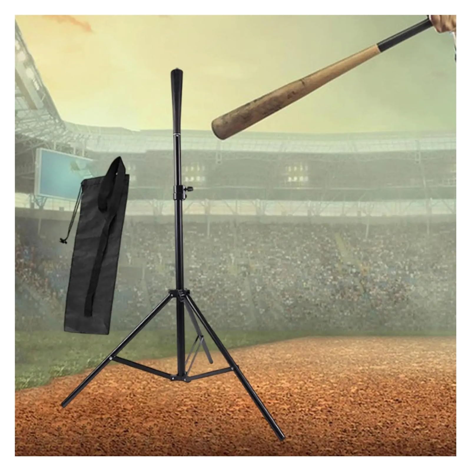 Batting Tee Baseball-Tee, Batting-Tee, Stativ, Standfuß for Softball-Schlagtraining